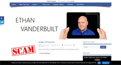 Desktop Screenshot of ethanvanderbuilt.com